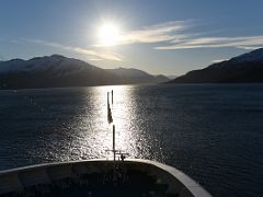 01B Our Last View Of The Inside Passage From The Cruise Ship Docked At Whittier Alaska
