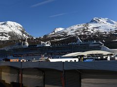 01C We Disembark And Say Goodbye To Our Cruise Ship Docked At Whittier Alaska