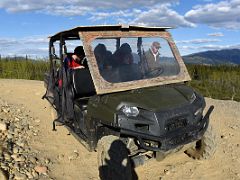 02A We Board The ATV And Our Driver Takes Us On The Trails On The Black Diamond ATV Adventure At Healy Near Denali National Park Alaska