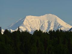 04B Mount Foraker Early Morning From Mt McKinley Princess Wilderness Main Lodge North Of Talkeetna Alaska