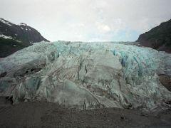 02A The Exit Glacier Terminus From The Edge of the Glacier Lower Trail Near Seward Alaska