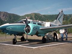01A Denali Air Flightseeing Tours Airplane On The Ground In 1999