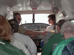 01B Pilot Briefing In The Airplane Before Denali Air Flightseeing Tour Takeoff In 1999