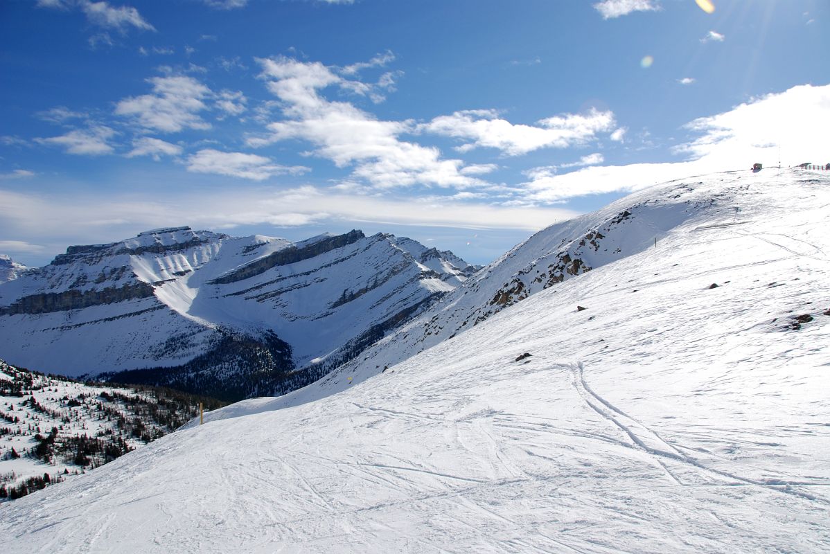 33e Lake Louise Back Bowl With Redoubt Mountain And Top Of