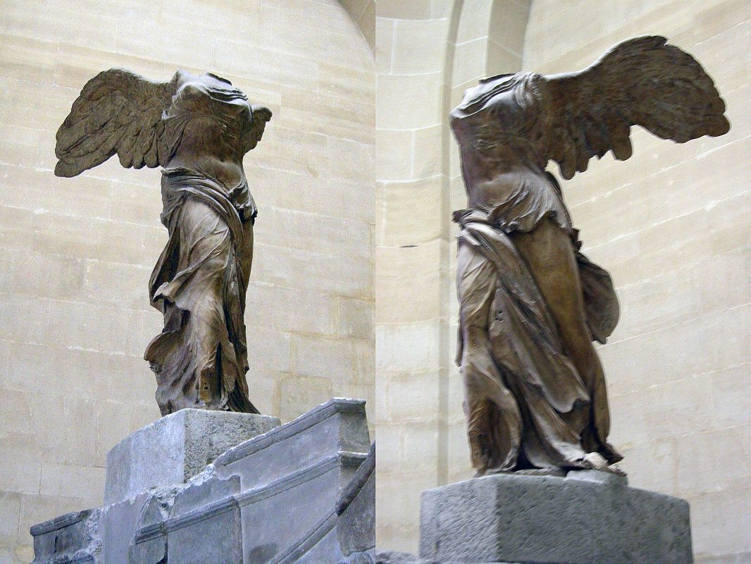 winged victory greek goddess
