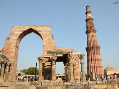 15 Delhi Qutab Minar Quwwat-ul-Islam Mosque, Iron Pillar Of Delhi, Qutab Minar Tower Of Victory