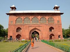09 Delhi Red Fort Naubat Khana Drum House Back