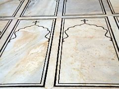 12 Jama Masjid Friday Mosque Main Prayer Hall Floor Is Covered With White And Black Marble Ornamented To Imitate The Muslim Prayer Mat
