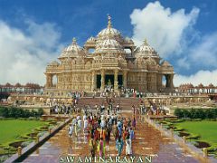02 Delhi Akshardham Temple Mandir Post Card