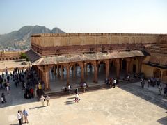 11 Jaipur Amber Fort Diwan-I-Am Hall of Public Audiences and Sattais Kacheri