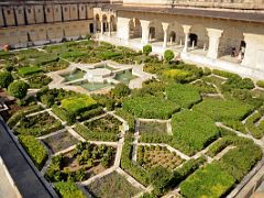 31 Jaipur Amber Fort Garden With Sukh Mahal Hall Of Pleasure