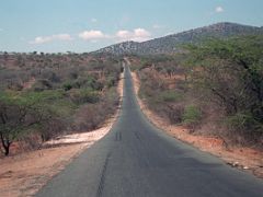 03B The Road Climbs A Hill On The Drive To Arusha Tanzania To Climb Mount Kilimanjaro