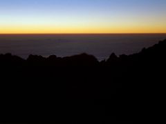 02A Sunrise Is Coming Soon From The Mount Kilimanjaro Kili Summit October 11, 2000
