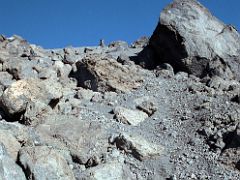 03A Descending On A Steep Path From The Summit Of Mount Kilimanjaro Kili October 11, 2000