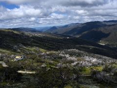 06A Looking Down Valley From The Kosciuszko Express Chairlift Upper Terminal 1930m For Mount Kosciuszko Hike Australia