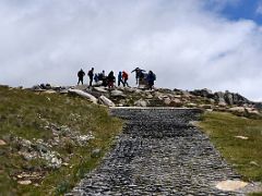 03B The Kosciuszko Summit Walking Track Finishes On The Mount Kosciuszko Summit On The Mount Kosciuszko Australia Hike