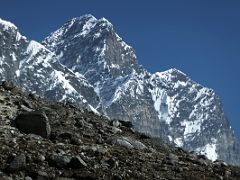 05B Lhotse Main and Lhotse Shar close up afternoon from Lobuche East Base Camp 5170m