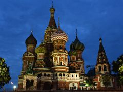 01C Created from 1555 to 1561, this masterpiece would become the ultimate symbol of Russia St Basil’s Cathedral Evening Moscow Russia
