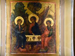 05D The Old Testament Holy Trinity of Angels 17C Entrance St Basil’s Cathedral Moscow Russia