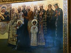 07C The Virgin of Vladimir with selected saints of Moscow Circle 1904 at the Church of St Basil the Blessed St Basil’s Cathedral Moscow Russia