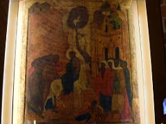 10B Entry of The Lord into Jerusalem16C in the Crypt St Basil’s Cathedral Moscow Russia