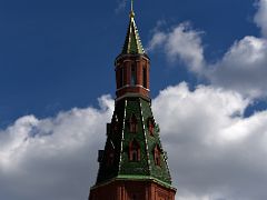 03B Kremlin Corner Arsenalnaya Tower was built in 1492 by Italian architect Pietro Antonio Solari on the side of Red Square Moscow Russia