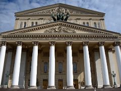 02A The Bolshoi Theatre was opened in1825 originally designed by architect Joseph Bove Moscow Russia