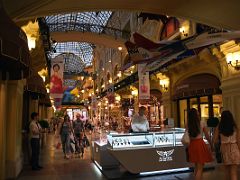 10B Gum is one of the most prestigious and extensive shopping centres in all of Russia Red Square Moscow Russia