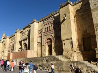 Outside Mezquita Mosque Cathedral