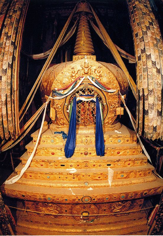 Kết quả hình ảnh cho Potala inside stupa