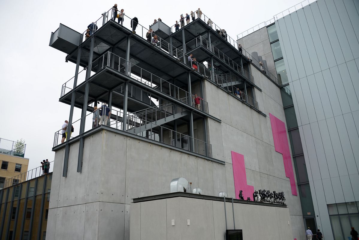 71 Looking Up At The Stairs From The Fifth Floor Patio New Whitney