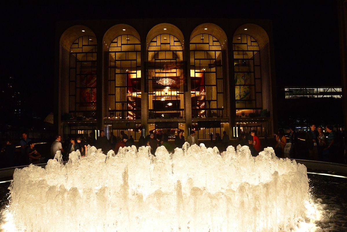 The Fountain at Lincoln Centre a great romantic spot
