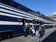 02A Boarding The Train At Whittier Alaska On Our Way Toward Anchorage