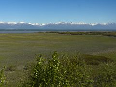 02A Looking Across Knik Arm To Wasilla Below Bald Mountain Ridge, Government Peak, Arkose Ridge, Eska Mountain, Granite Peak From Tourist Train On The Way To Denali National Park Alaska
