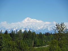 01C Denali South Face From The Side Road To Talkeetna Alaska