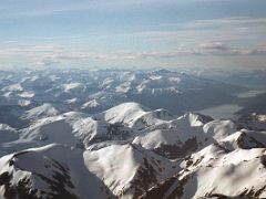 01C Snow Covered Hills East Of Juneau From Airplane Just After Takeoff From Juneau Alaska Airport 1999