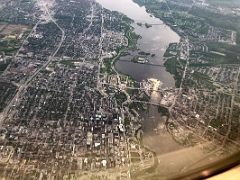 02 Flying Over Ottawa On Flight From Ottawa To Iqaluit Baffin Island Nunavut Canada For Floe Edge Adventure