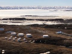 06B Iqaluit From The Air About To Land At Iqaluit Airport Baffin Island Nunavut Canada For Floe Edge Adventure