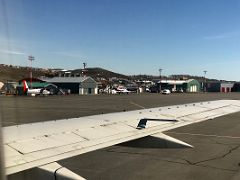 07B Airplane Arriving At Iqaluit Airport Baffin Island Nunavut Canada For Floe Edge Adventure