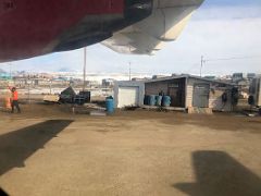 08B Airplane Coming To A Stop At Pond Inlet Baffin Island Nunavut Canada For Floe Edge Adventure