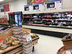 08B Co-op Store Inside Vegetables and Canned Mushrooms In Pond Inlet Mittimatalik Baffin Island Nunavut Canada For Floe Edge Adventure