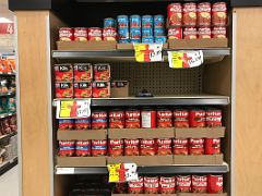 08D Co-op Store Inside Vienna Sausages, Puritan Canned Food, Klik, Potato Chips In Pond Inlet Mittimatalik Baffin Island Nunavut Canada For Floe Edge Adventure