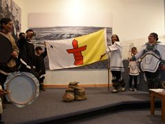 07C The Final Part Of The Traditional Inuit Cultural Demonstration In Pond Inlet Mittimatalik Baffin Island Nunavut Canada For Floe Edge Adventure
