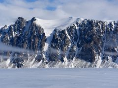 06B Sunny Snow Covered Glacier On Baffin Island Coast From Qamutiik Sled On Our Floe Edge Adventure Nunavut Canada