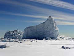 02B A Large Iceberg Is Stuck At The Floe Edge At The Beginning Of Day 1 On Floe Edge Adventure Nunavut Canada