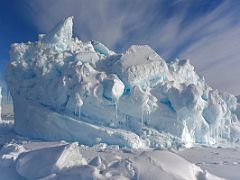 02C An Iceberg Close Up Stuck At The Floe Edge At The Beginning Of Day 1 On Floe Edge Adventure Nunavut Canada