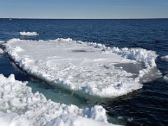 10 Our Guide Warns Us Not To Get Too Close To The Floe Edge As Ice Breaks Off On Day 1 Of Floe Edge Adventure Nunavut Canada