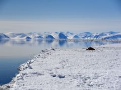 05B The Floe Edge With Baffin Island On Day 5 Of Floe Edge Adventure Nunavut Canada