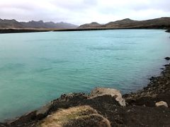 07A Graenavatn Green Lake is a volcanic crater, green from a high level of sulphur next to road 42 Reykjanes Peninsula Iceland