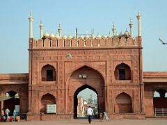 03 Jama Masjid Friday Mosque Entrance Gate From Inside